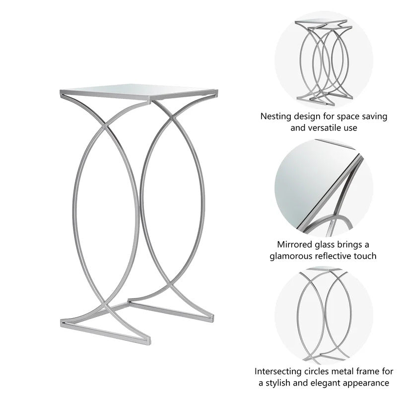 Coffee Table Sets Glass Sled Nesting Tables