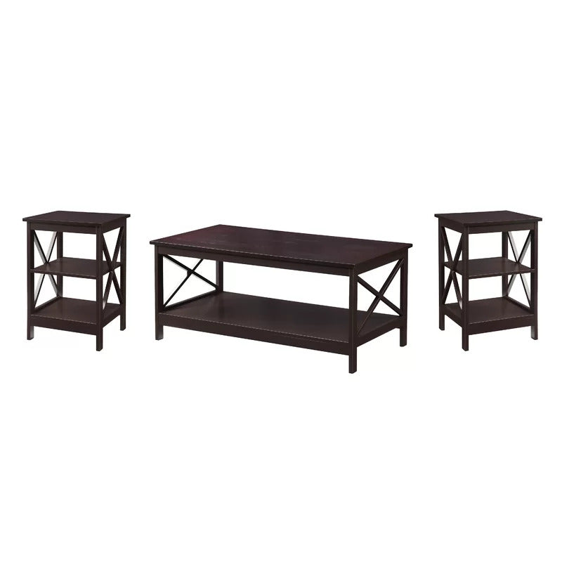 Coffee Table Sets : SID 3 Piece Coffee Table Set