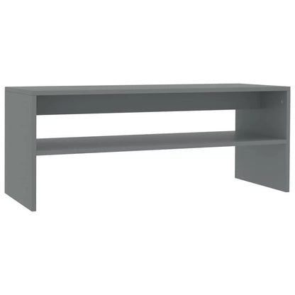 Coffee Table: Wooden 4 Legs Coffee Table with Storage