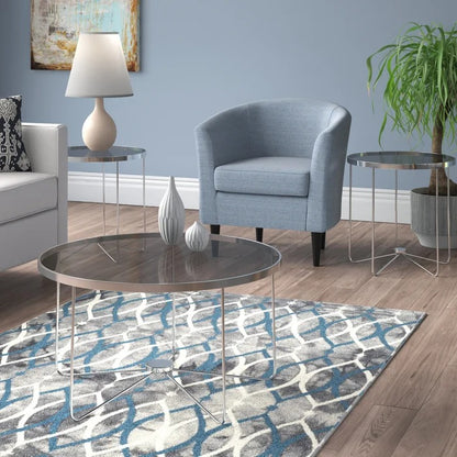 Coffee Table set: 3 Piece Coffee Table Set