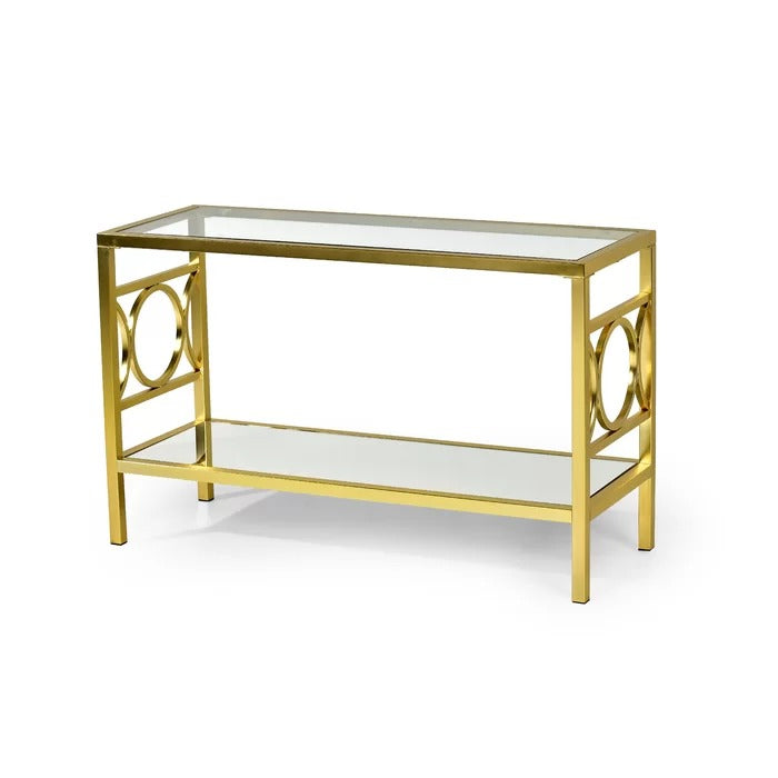 Coffee Table set: Glass 3 Piece Coffee Table Set