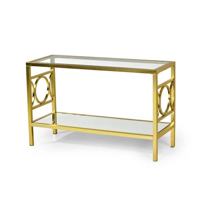 Coffee Table set: Glass 3 Piece Coffee Table Set
