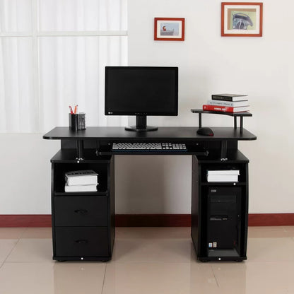 Computer Desk : ANDY wood base Desk