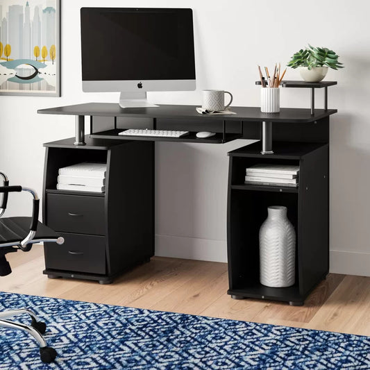 Computer Desk : ANDY wood base Desk