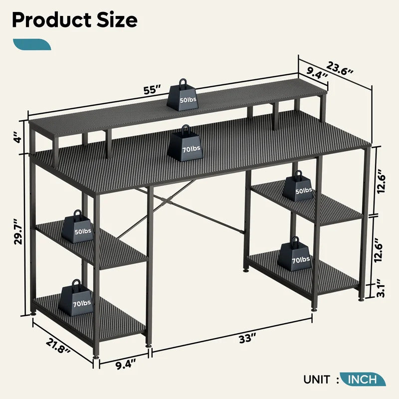 Computer Desk : DENO Adjustable Desk