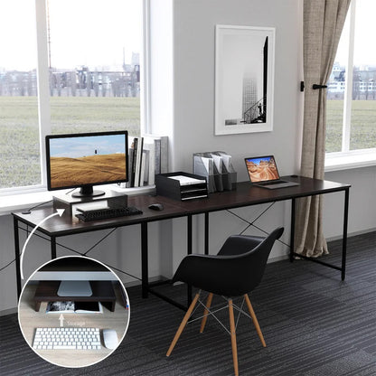 Computer Desk : ENZI Reversible L-Shape Desk