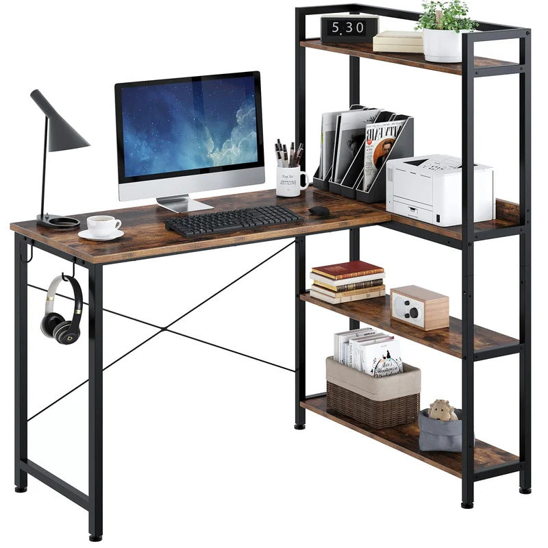 Computer Desk: Reversible L-Shape Desk