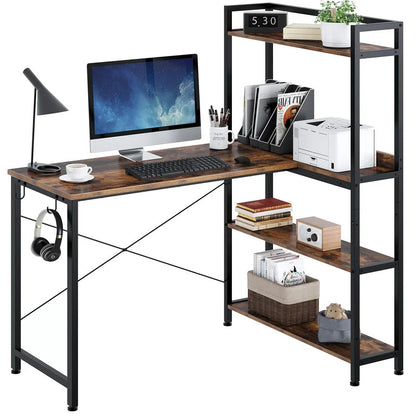 Computer Desk: Reversible L-Shape Desk