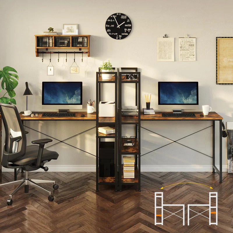 Computer Desk: Reversible L-Shape Desk