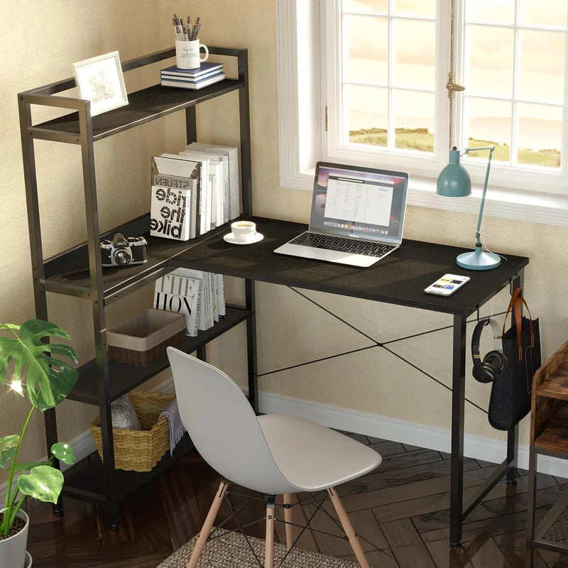 Computer Desk: Reversible L-Shape Desk