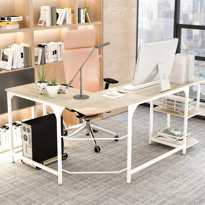 Computer Desk : SIRI Reversible L-Shaped Computer Desk