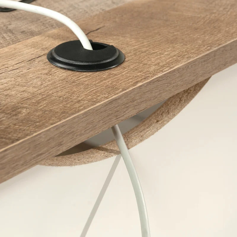 Computer Desk: Urabel L-Shape Executive Desk