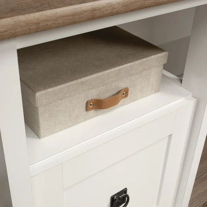 Computer Desk: Urabel L-Shape Executive Desk