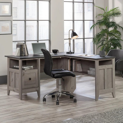 Computer Desk: Urabel L-Shape Executive Desk