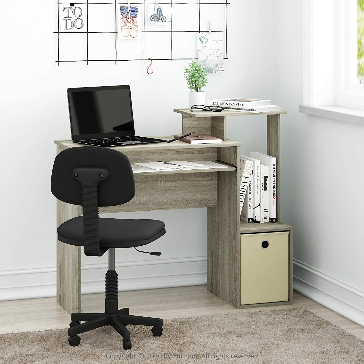 Computer Table: Multipurpose Home Office Computer Writing Desk