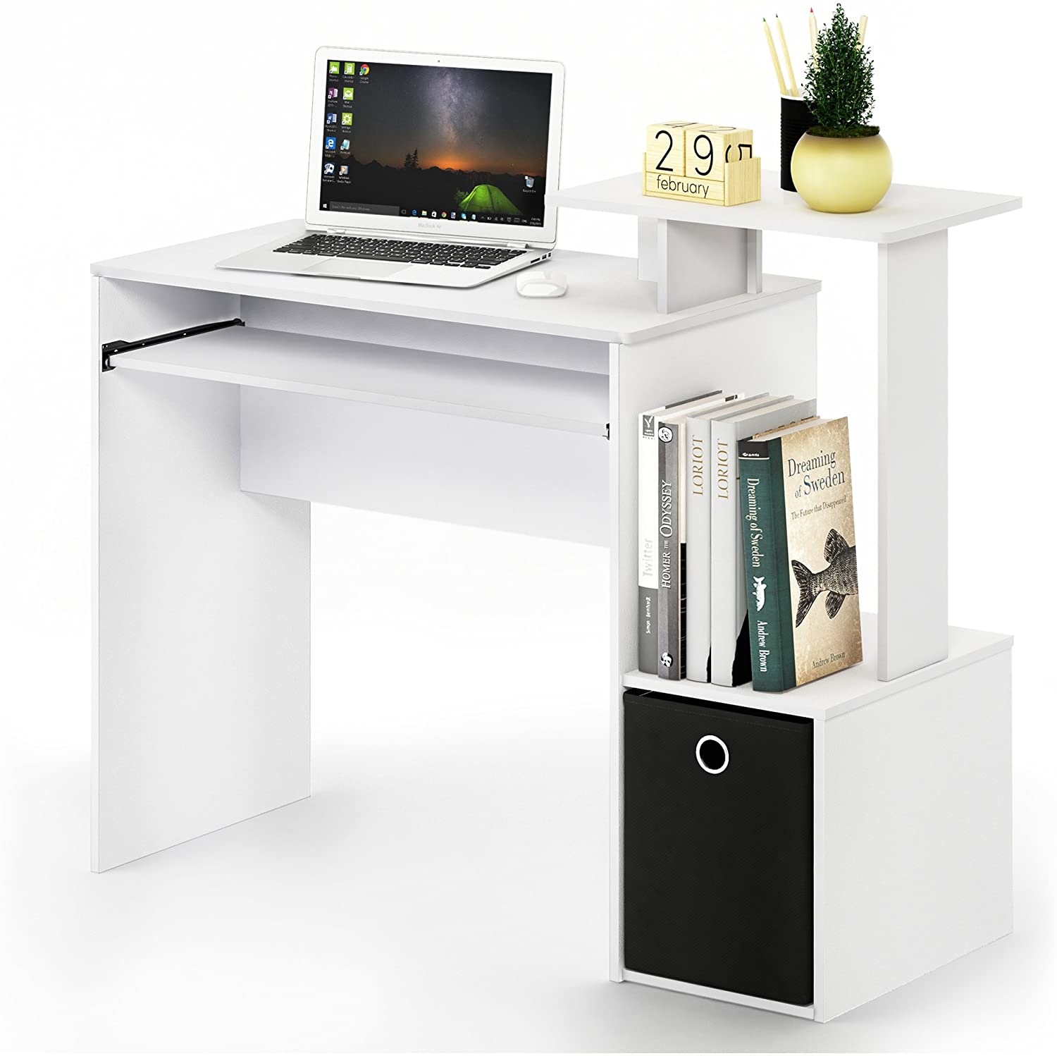 Computer Table: Multipurpose Home Office Computer Writing Desk