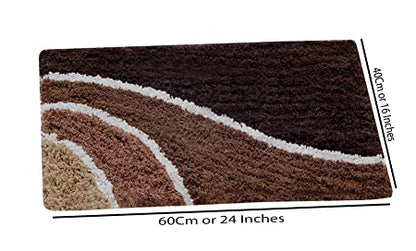 Doormats: Cotton Door Mat - 16"x24", Multicolour Set of 3
