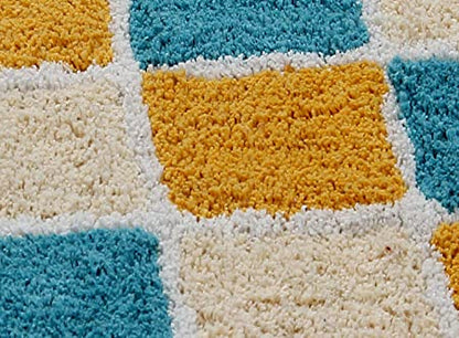 Doormats: Cotton Door Mat - 16"x24", Multicolour Set of 3