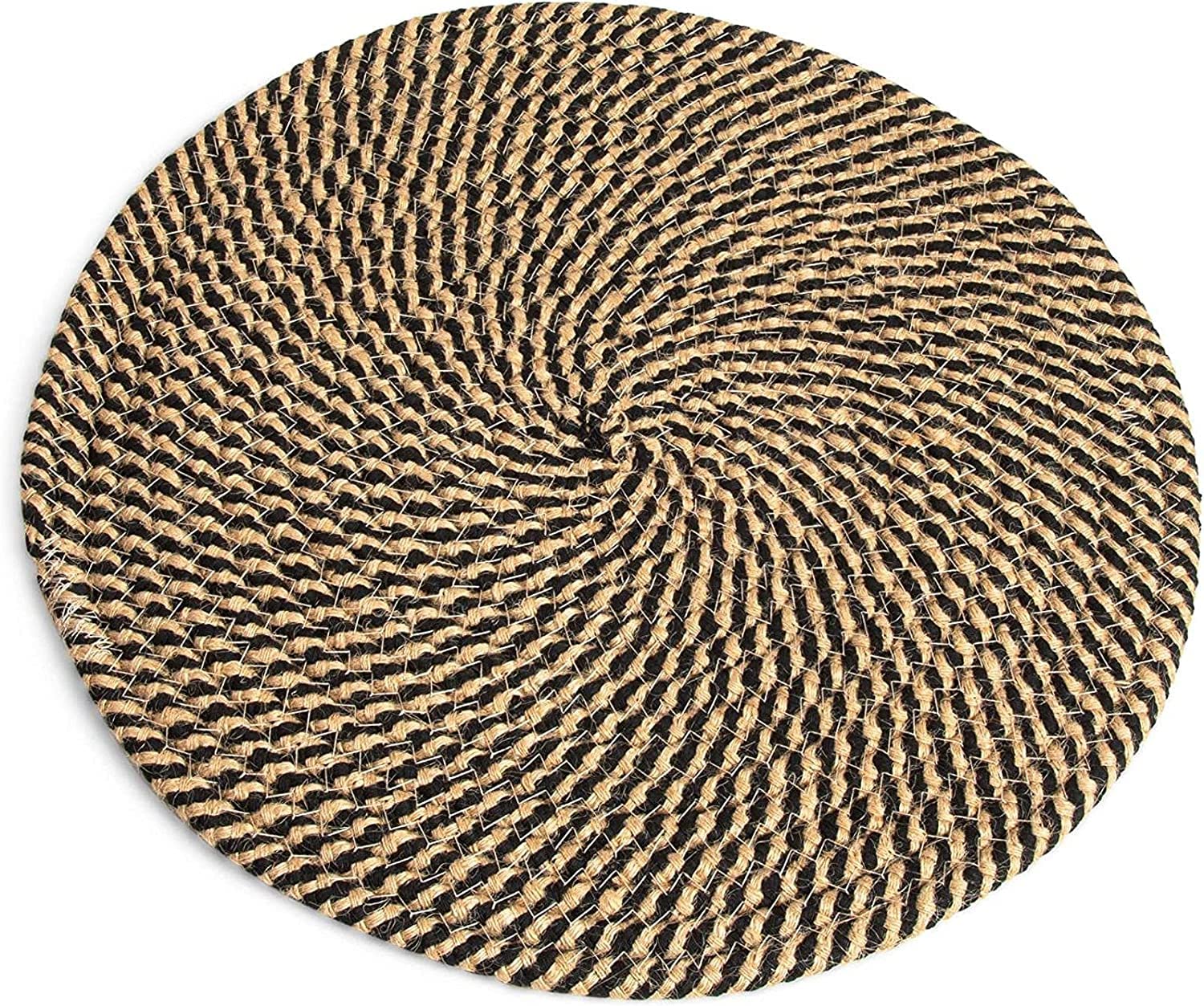 Carpets: Cotton Natural Reversible Floor Mats Round