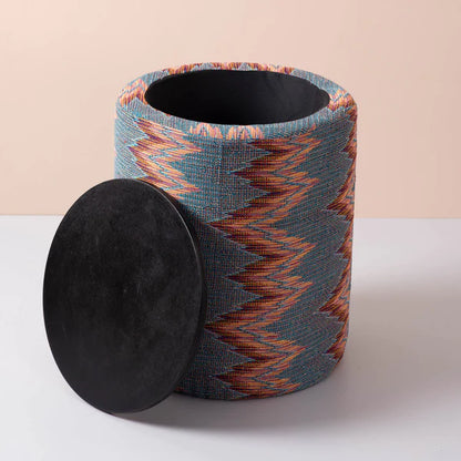 Storage Ottomans: Cotton Storage Ottoman