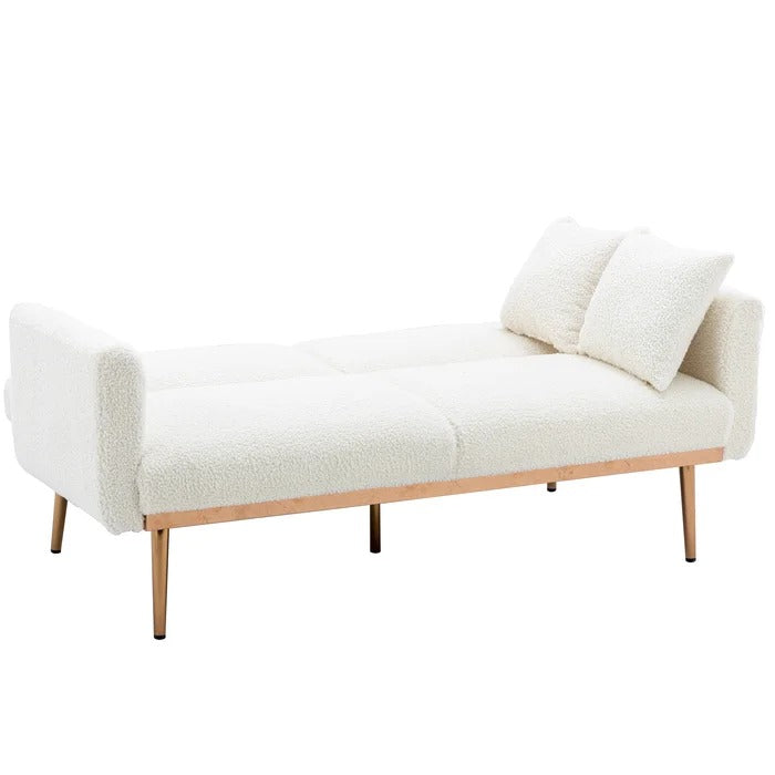Couch: 64'' Round Arm Loveseat