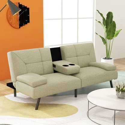 Couch: 73.3'' Pillow Top Arm