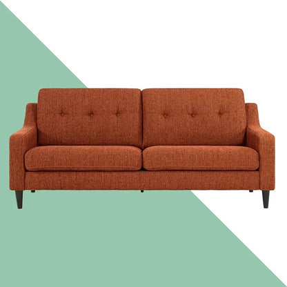 Couch: 75.6'' Square Arm Sofa