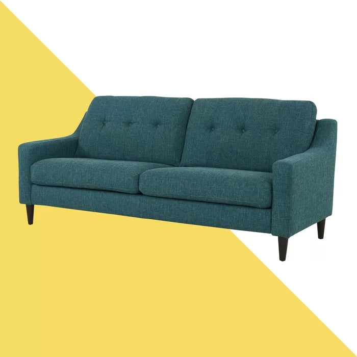 Couch: 75.6'' Square Arm Sofa