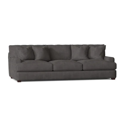 Couch: 90'' Recessed Arm Sofa with Reversible Cushions