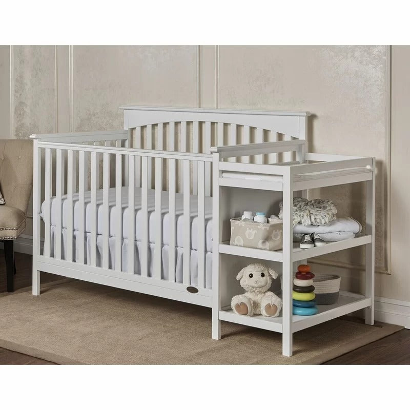 Cribs: 2-in-1 Convertible Crib and Changer