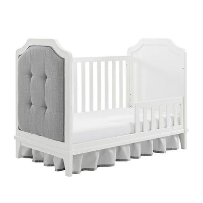 Cribs: 3-in-1 Convertible Upholstered Crib