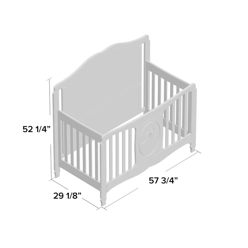 Cribs: 4-in-1 Convertible Crib