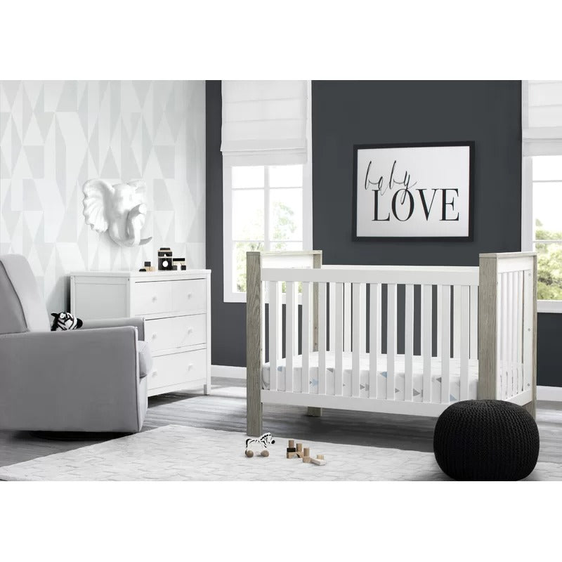 Cribs: 4-in-1 Convertible Crib