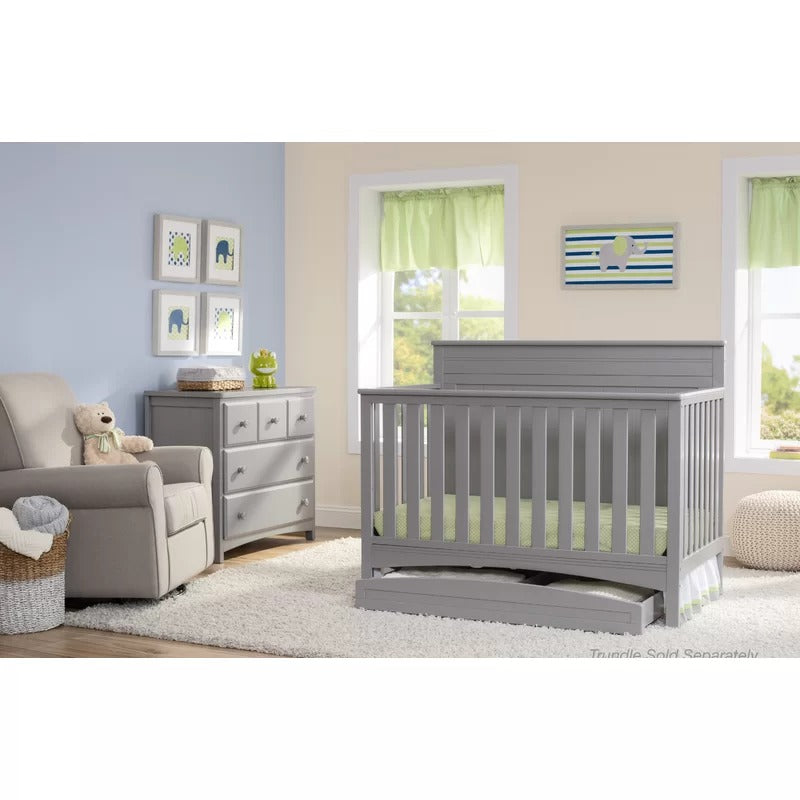 Cribs: 4-in-1 Convertible Crib