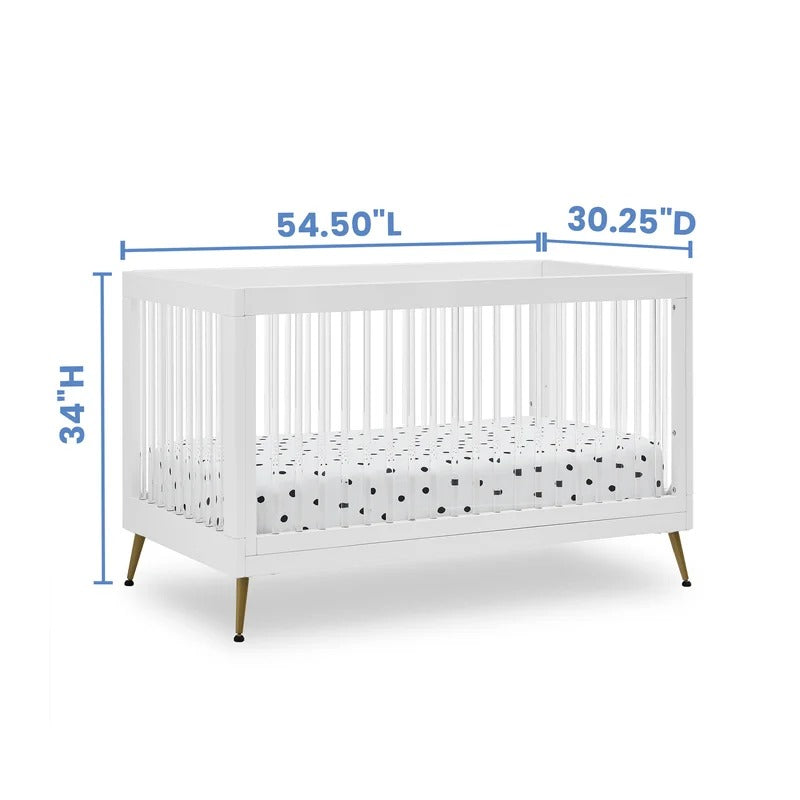 Cribs: 4-in-1 Convertible Crib