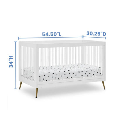 Cribs: 4-in-1 Convertible Crib