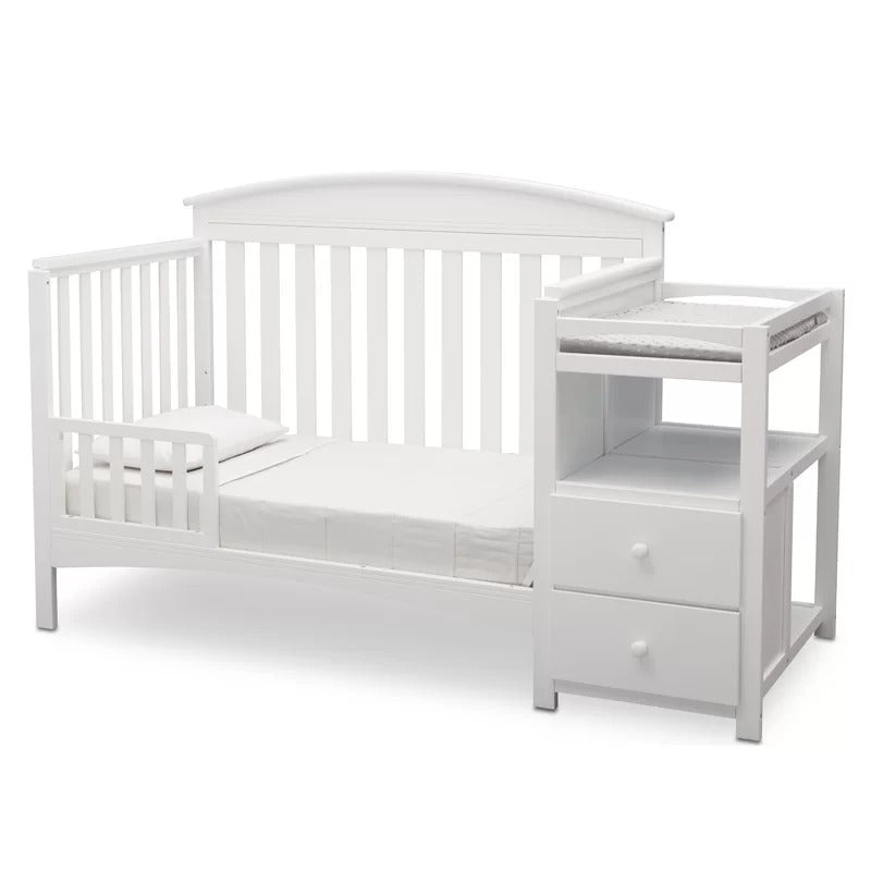 Cribs: 4-in-1 Convertible Crib and Changer