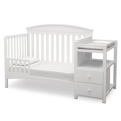 Cribs: 4-in-1 Convertible Crib and Changer
