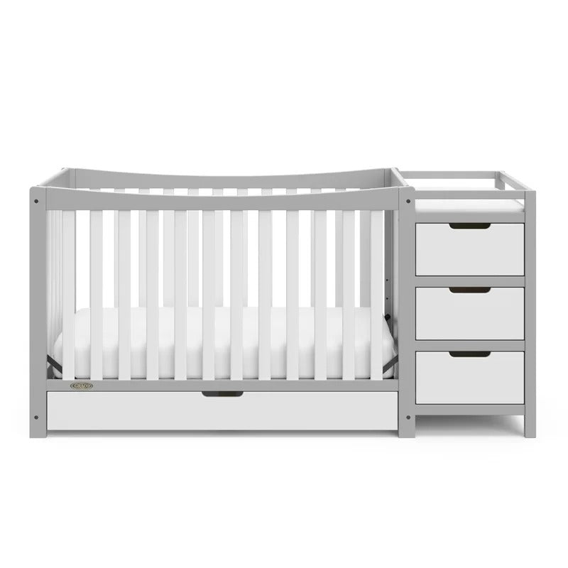 Cribs: 4-in-1 Convertible Crib and Changer with Storage