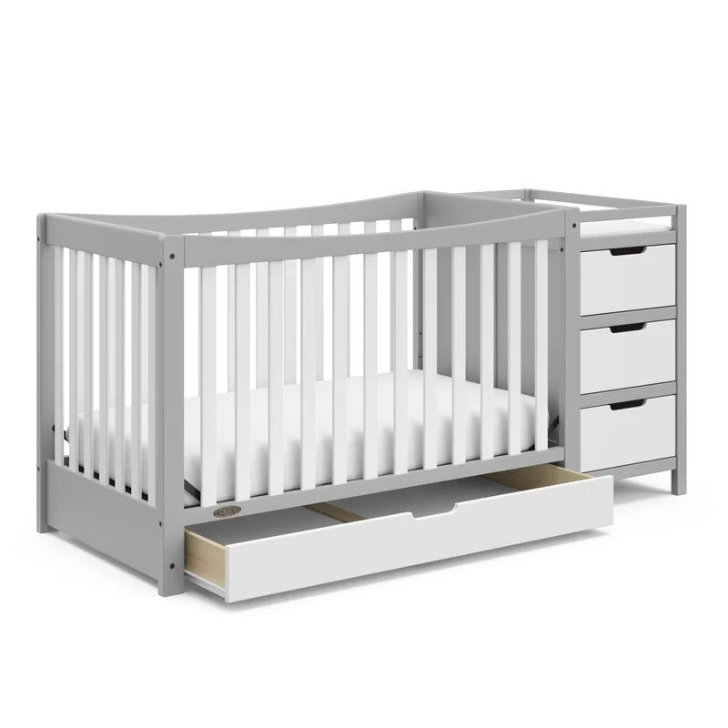 Cribs: 4-in-1 Convertible Crib and Changer with Storage