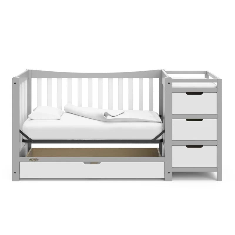 Cribs: 4-in-1 Convertible Crib and Changer with Storage