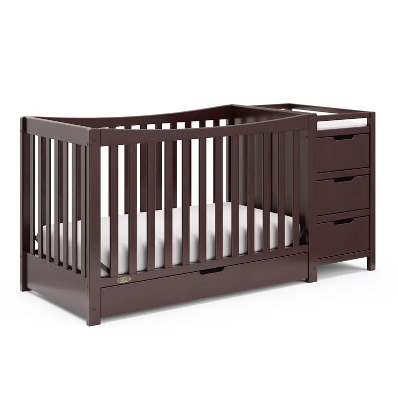 Cribs: 4-in-1 Convertible Crib and Changer with Storage