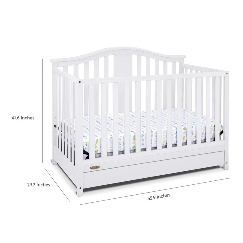 Cribs: 4-in-1 Convertible Crib with Storage