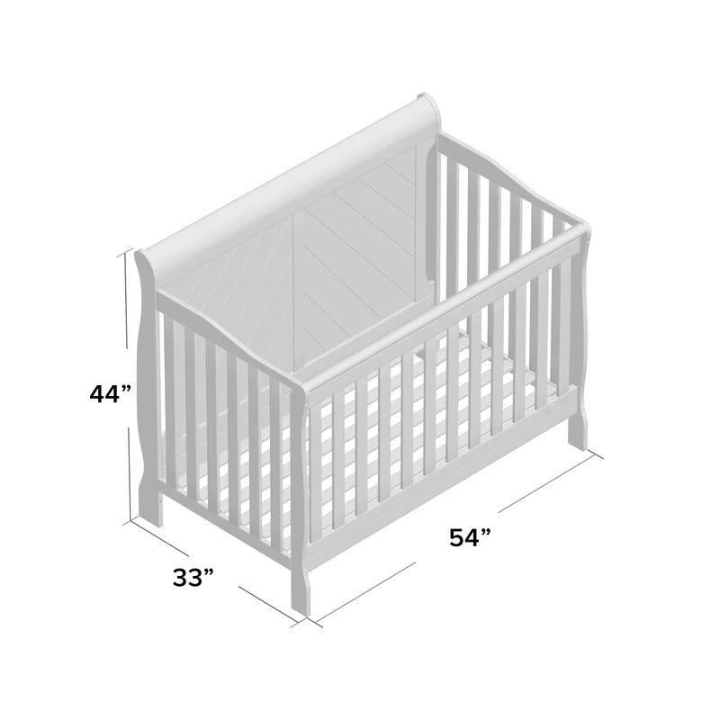 Cribs: 5-in-1 Convertible Crib