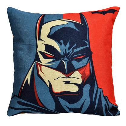 Cushion Cove: Set of 5 Multi Colored Avengers Decorative Hand Made Cotton Cushion Cover