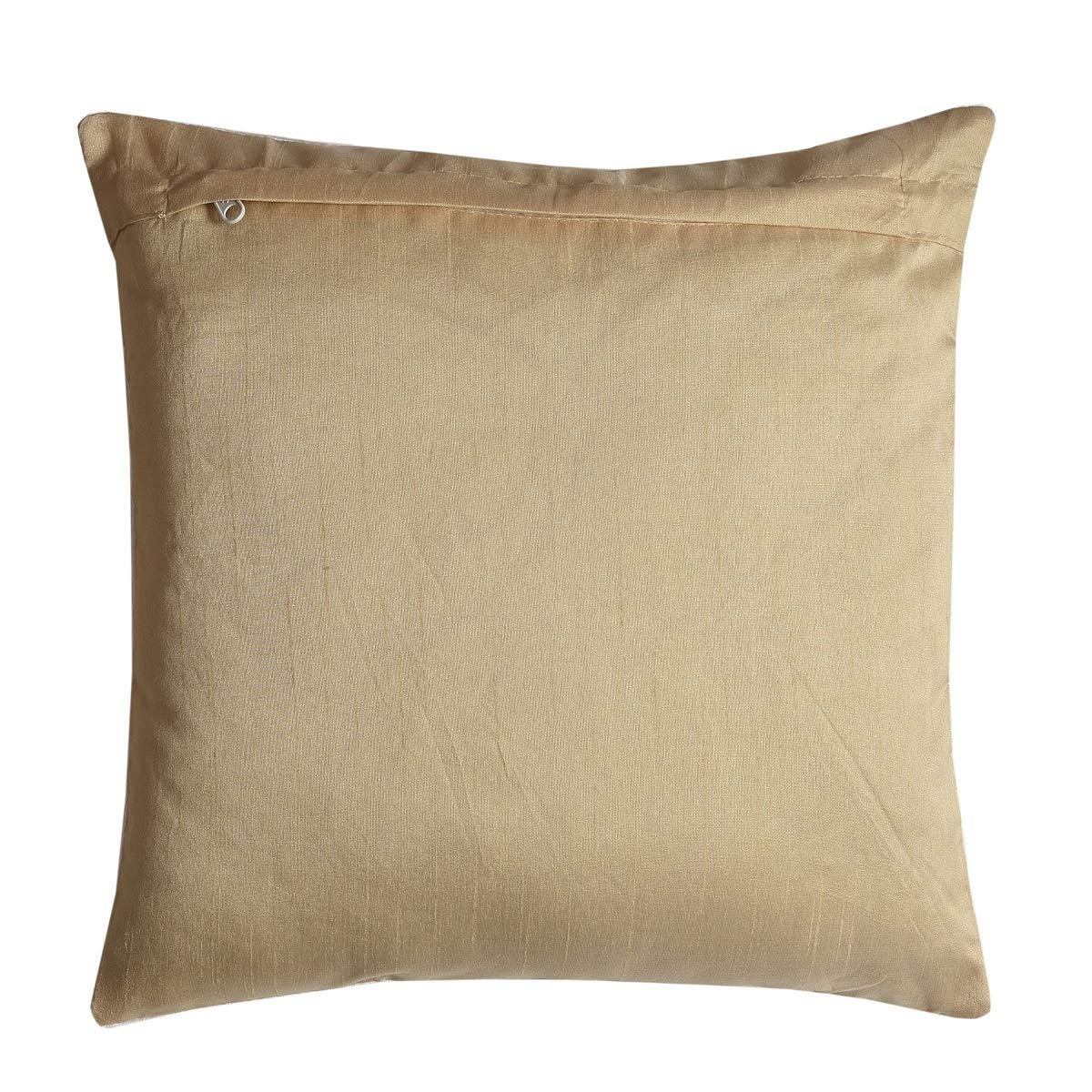 Cushion Cover: Set of 5 Multi Colored Decorative Hand Made Velvet/Cotton Cushion Cover