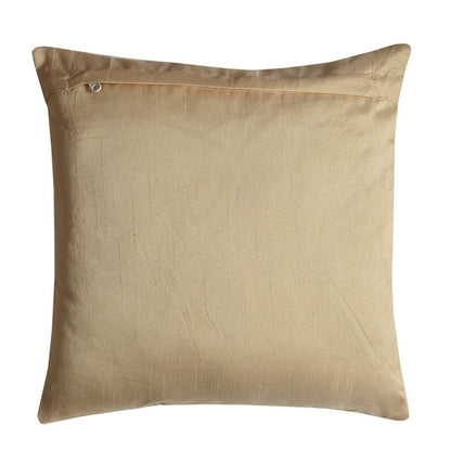 Cushion Cover: Set of 5 Multi Colored Decorative Hand Made Velvet/Cotton Cushion Cover