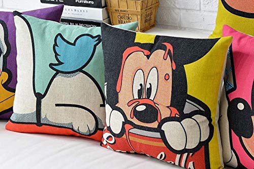 Cotton Disney Decorative Throw Pillow/Cushion Covers