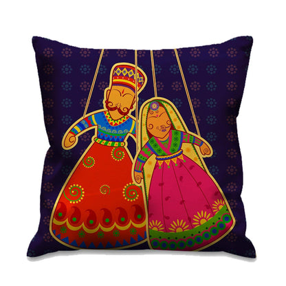 Cushion Covers: Set of 5 Jute Throw/Pillow Cushion Covers