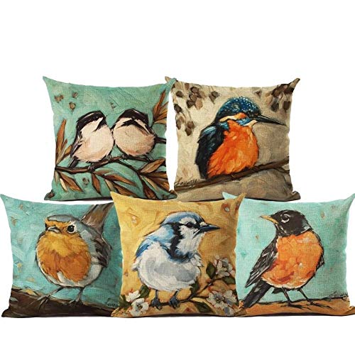 Cushion Covers: Throw/Pillow Cushion Covers - CC-38, Set of 5